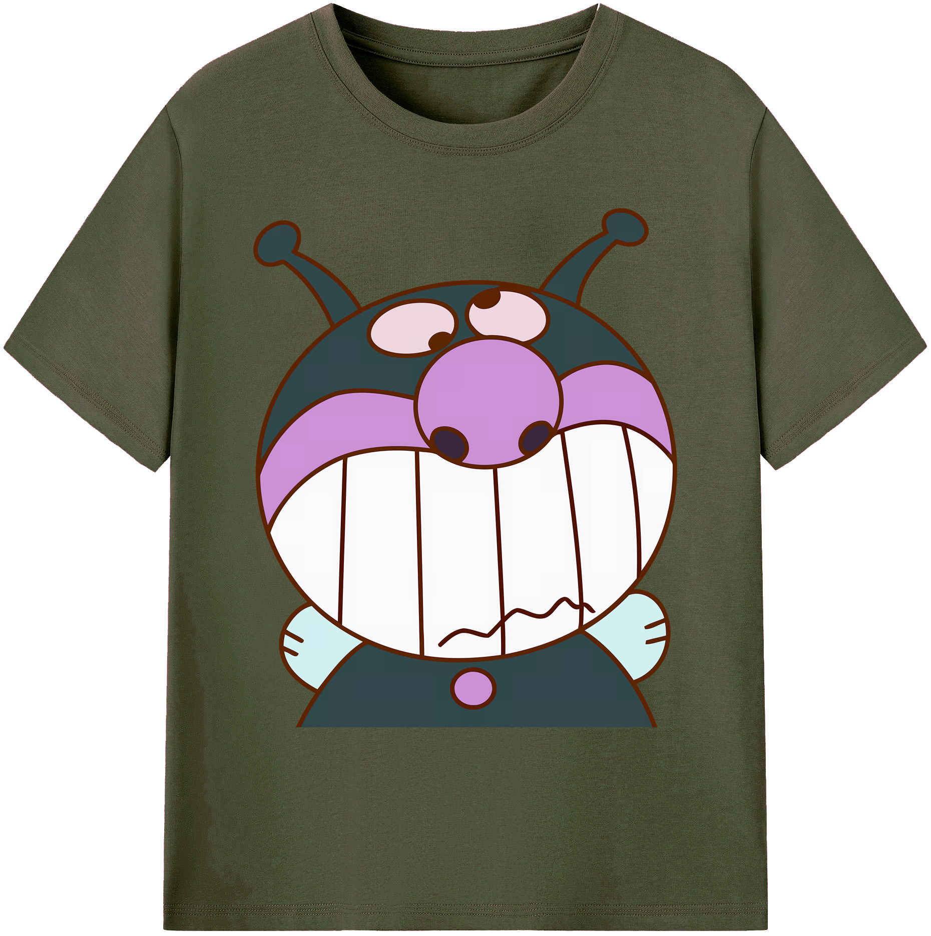 （画像用） アンパンマン Anpanman 綿100％ メンズ半袖Tシャツ｜肌触りやわらか＆通気性